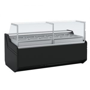 Square Glass Heated Display Case | MDS-HD