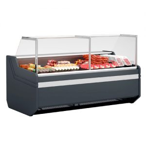Straight Glass Deli Meat Display Case | MDS-RD