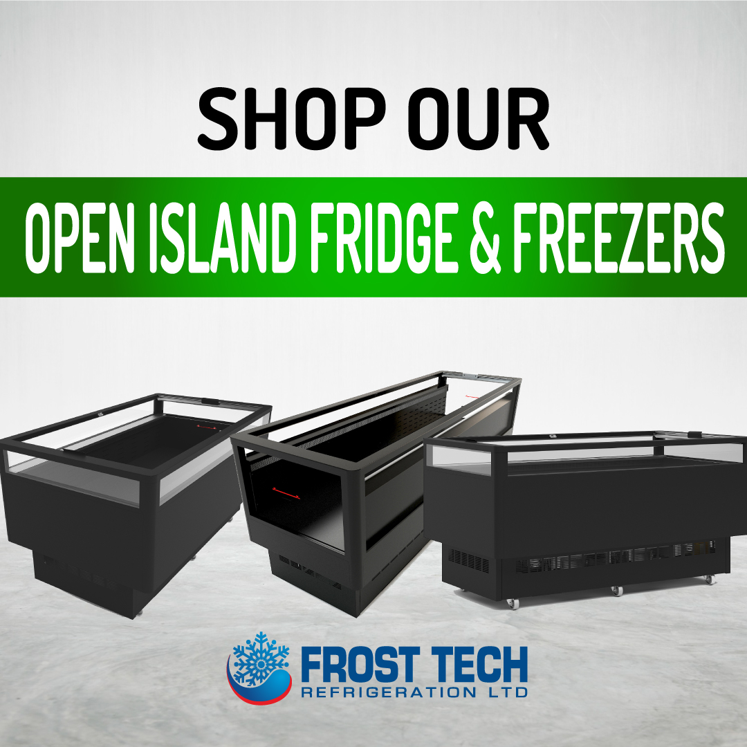 Read more about the article Display your products with style and freshness with Frost Tech Refrigeration Open Island Fridges & Freezers