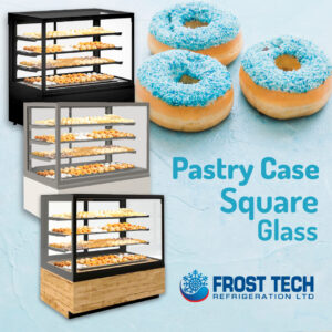 Read more about the article Our Pastry Display Case with Square Glass offers a clear, modern design to highlight your delicious treats while keeping them fresh.