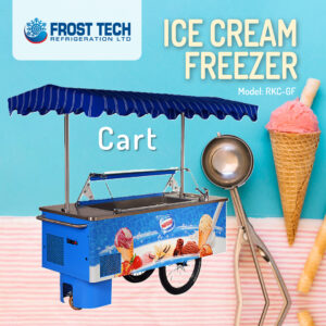 Read more about the article Ice Cream Display Freezer Cart – Model RKC-GF!