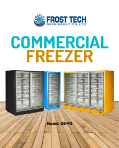 Read more about the article Commercial Freezer Frost Tech Refrigeration OS-FD Remote Reach-In Display Freezer