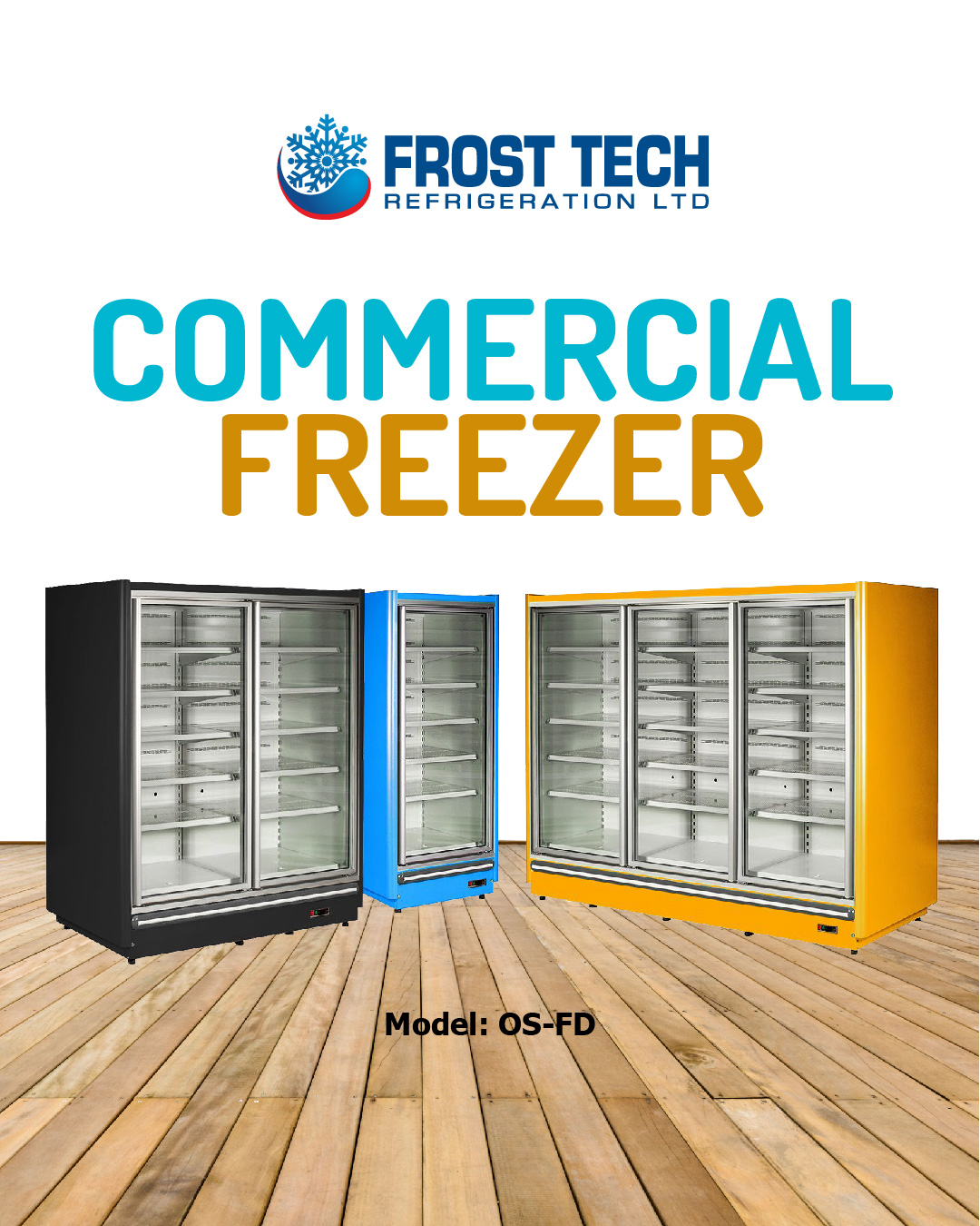 You are currently viewing Commercial Freezer Frost Tech Refrigeration OS-FD Remote Reach-In Display Freezer