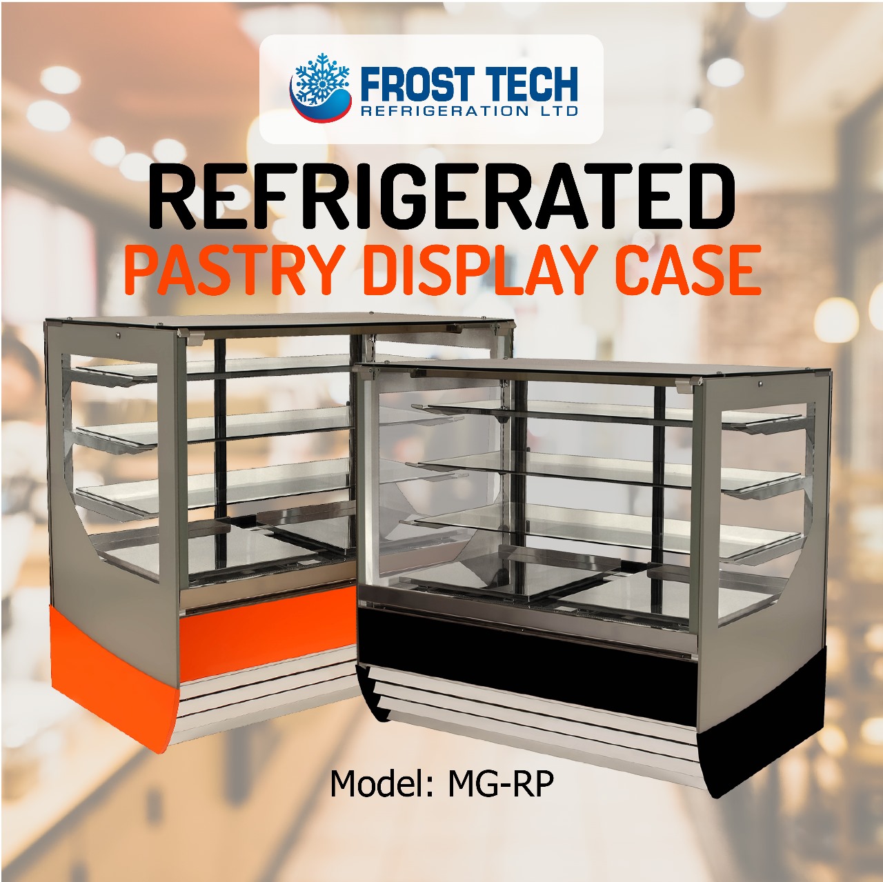 Read more about the article MG-RP Refrigerated Pastry Display Case.