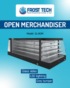 Read more about the article Frost Tech Refrigeration Open Merchandiser Model EL-ROM