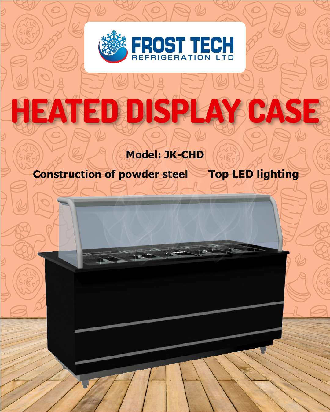 You are currently viewing Frost Tech Refrigeration JK-CHD Heated Display Case