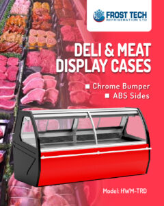Read more about the article Deli & Meat Display Case  –  HWM-TRD – Frost Tech Refrigeration