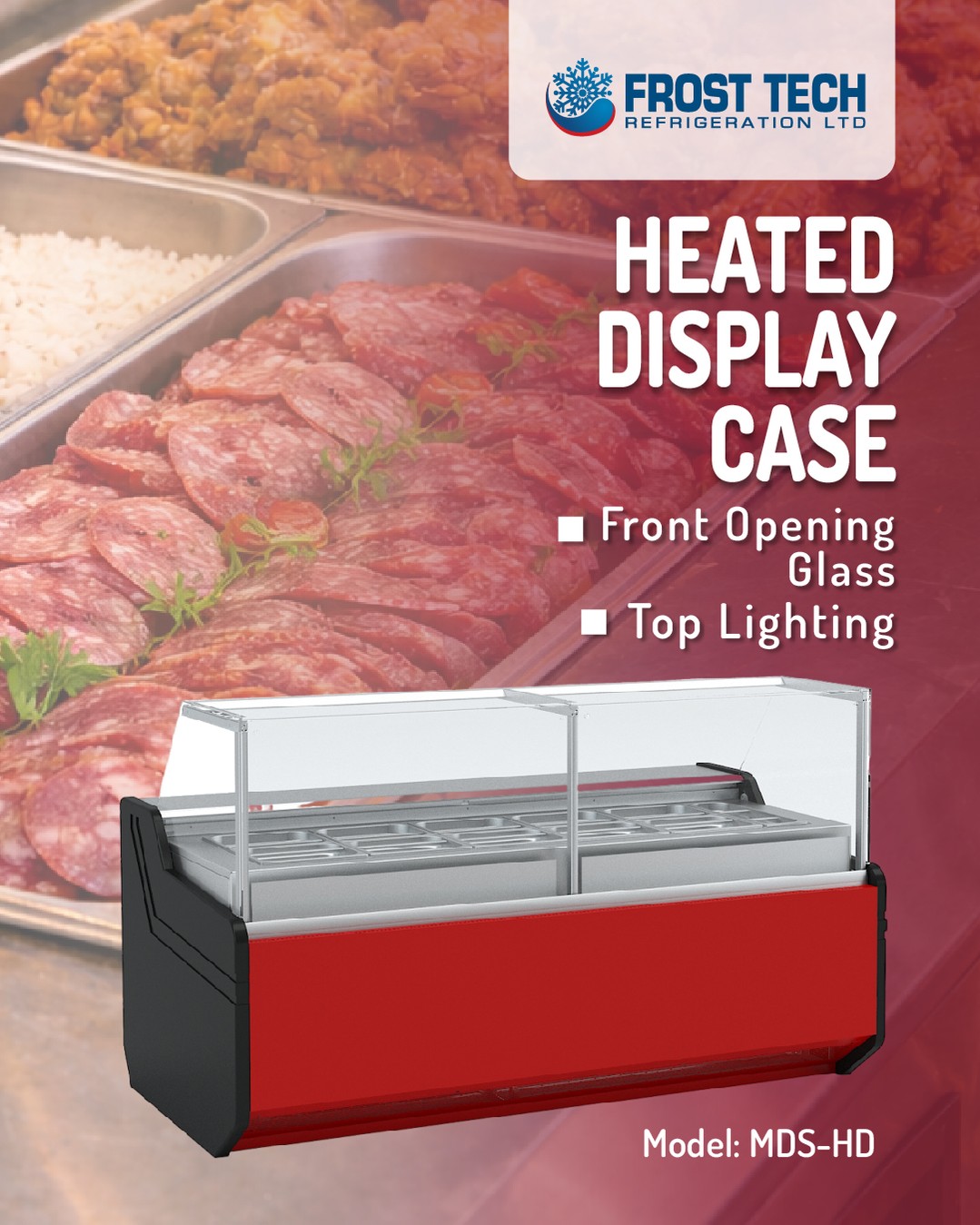 Read more about the article MDS-HD Heated Display Case – Frost Tech Refrigeration