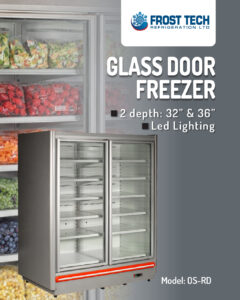 Read more about the article Glass Door Freezer  –  OS-RD – Frost Tech Refrigeration
