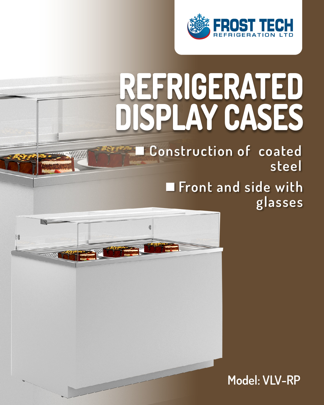 Read more about the article Refrigerated Display Cases – VLV-RP –  Frost Tech Refrigeration