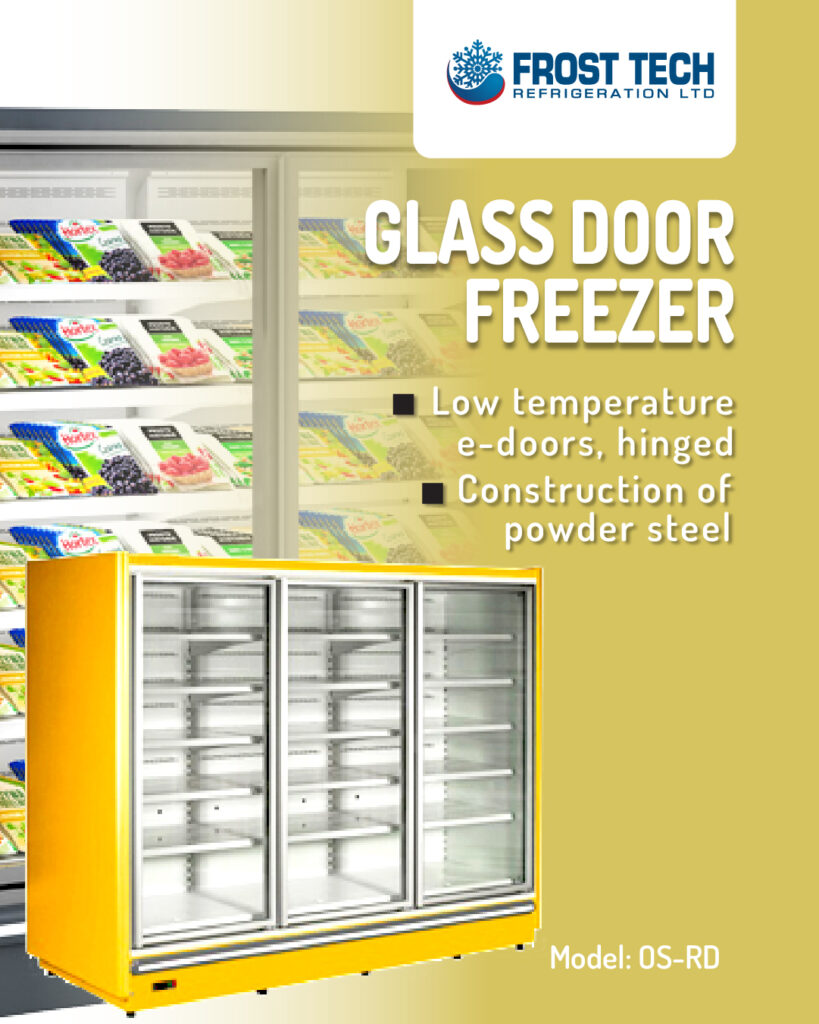Glass Door Freezer - OS-RD - Frost Tech Refrigeration - Frost Tech ...