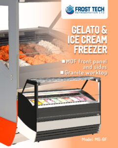 Read more about the article Gelato & Ice Cream Freezer  – MG-GF –  Frost Tech Refrigeration