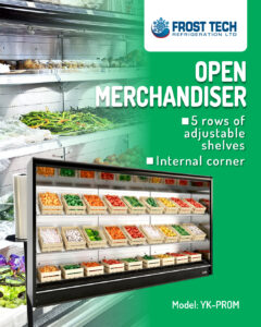 Read more about the article open merchandiser  – YK-PROM –  Frost Tech Refrigeration