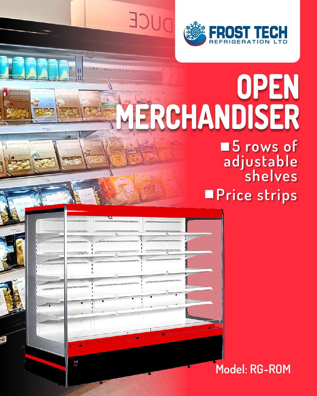 Read more about the article open merchandiser  – RG-ROM –  Frost Tech Refrigeration