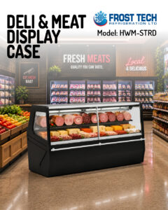 Read more about the article Deli & Meat Display Case HWM-STRD | Commercial Refrigerated Meat Display | Frost Tech Refrigeration
