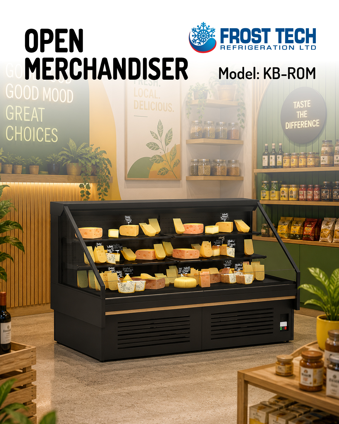 Read more about the article Open Merchandiser KB-ROM | Self-Contained Refrigerated Display | Frost Tech Refrigeration