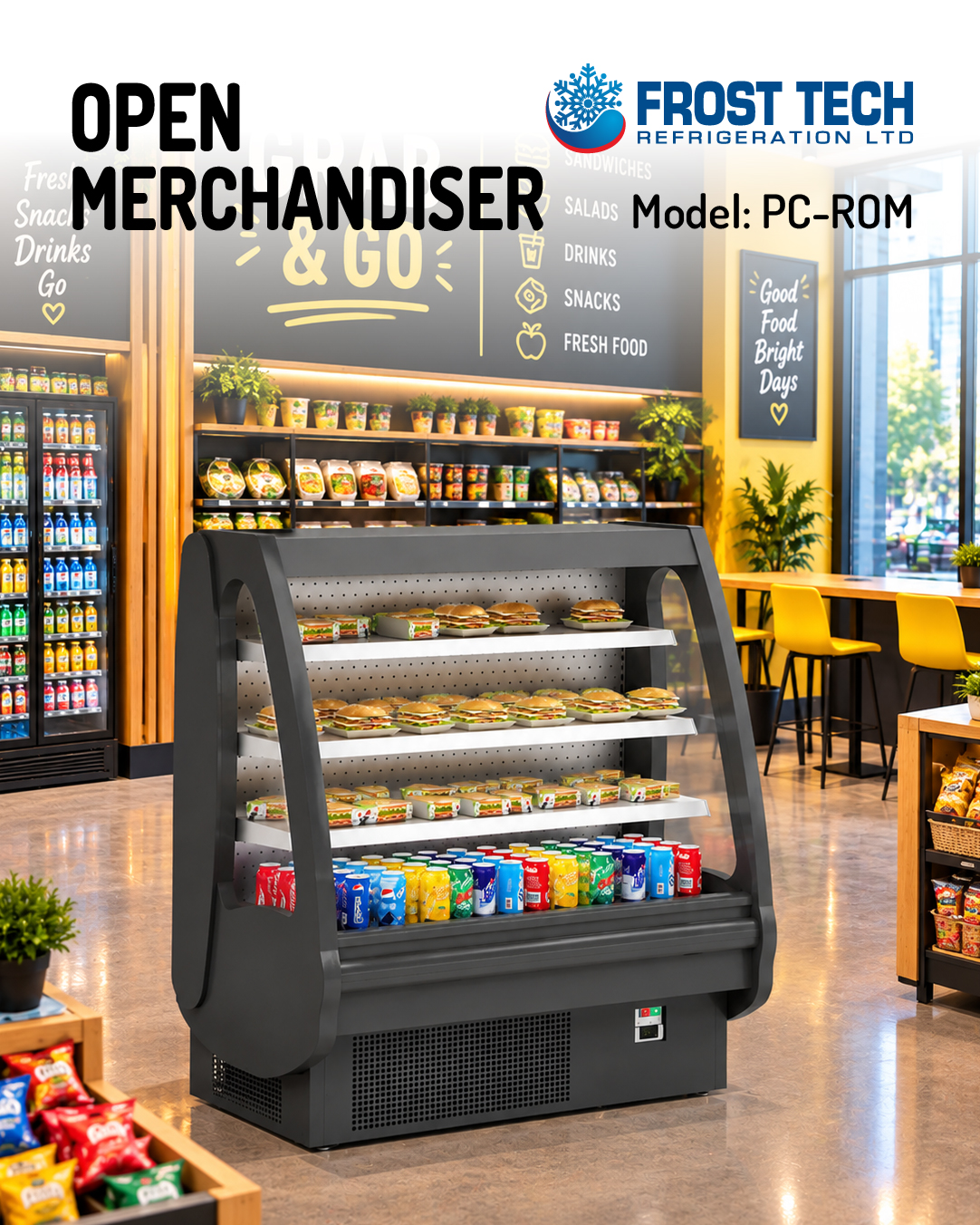 Read more about the article Open Merchandiser | PC-ROM Refrigerated Display Case